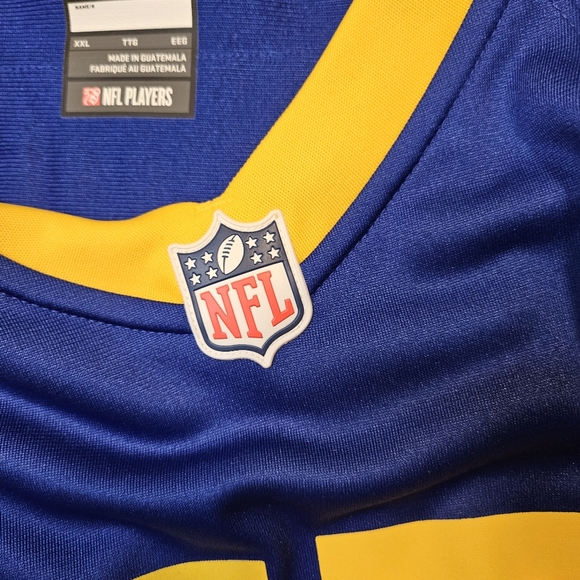 Natrez Patrick Nike Game Jersey Los Angeles Rams NFL Linebacker Men's X… - Picture 11 of 14